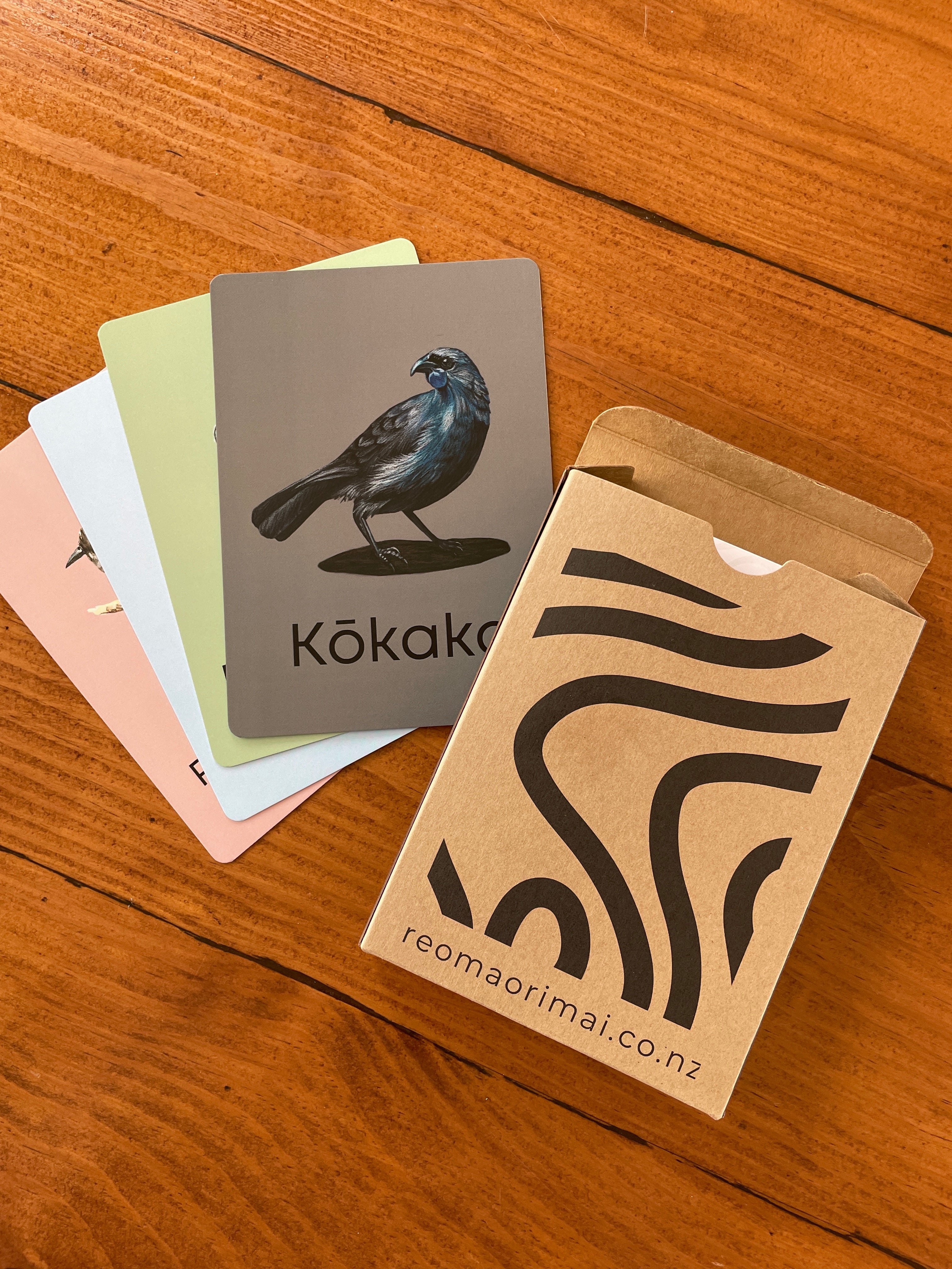 Kāri Manu - Manu Cards (Kēmu/Game)