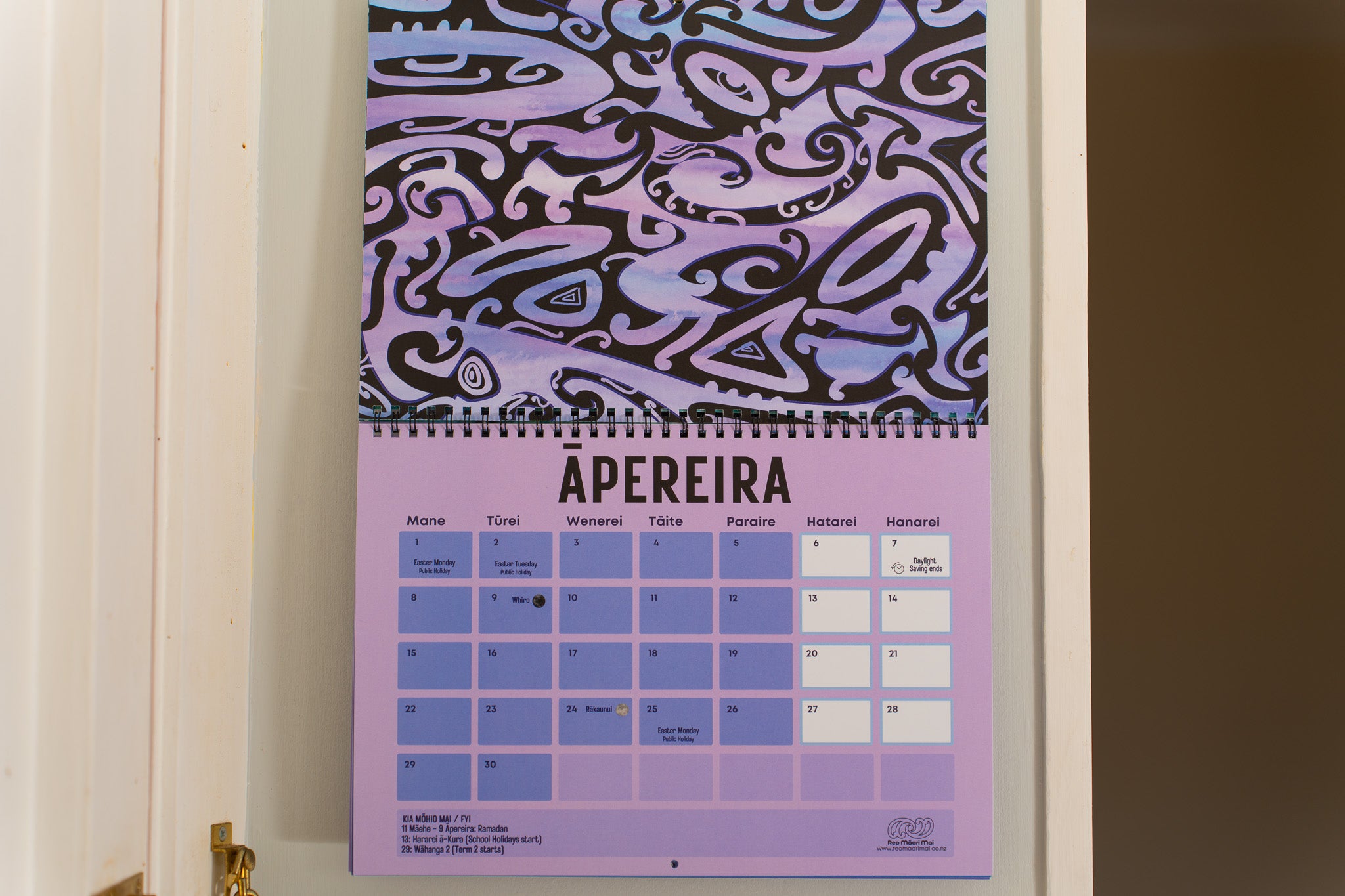 2024 Wātaka/Calendars