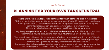 Planning For Your Own Tangi/Funeral - Free Download