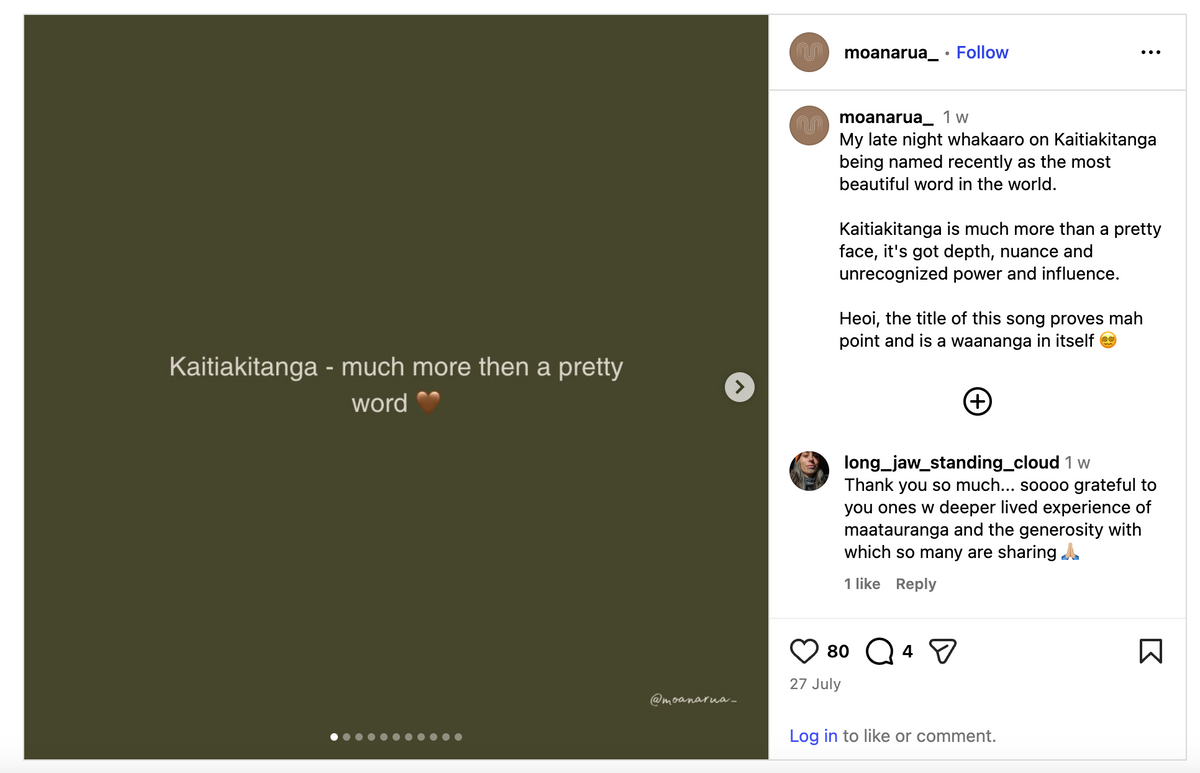 Kaitiakitanga - much more than the world's most beautiful word