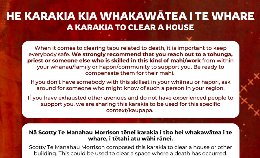 Karakia: Whakawātea - Free Download